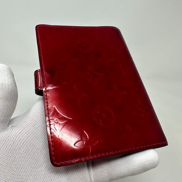 Louis Vuitton LV Agenda PM Cover Vernis Dark Red - Picture 5 of 13